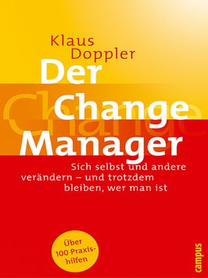 cover image of Der Change Manager